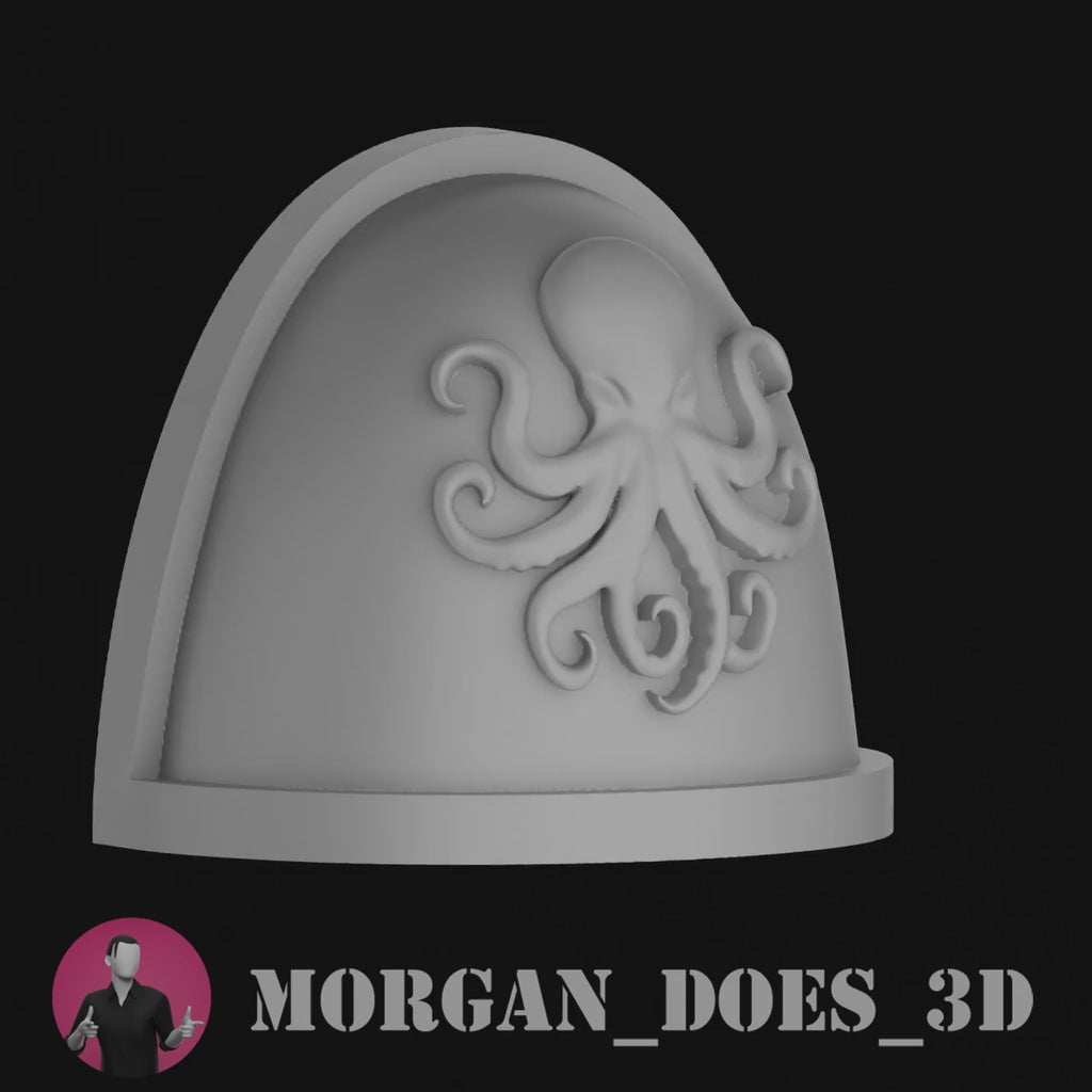 Octopus Shoulder Pads - Set of 10